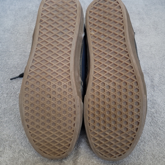 Vans Size 11 Atwood Hi Top Canvas Skate Shoe (Blue/Gum) - Picture 3 of 8